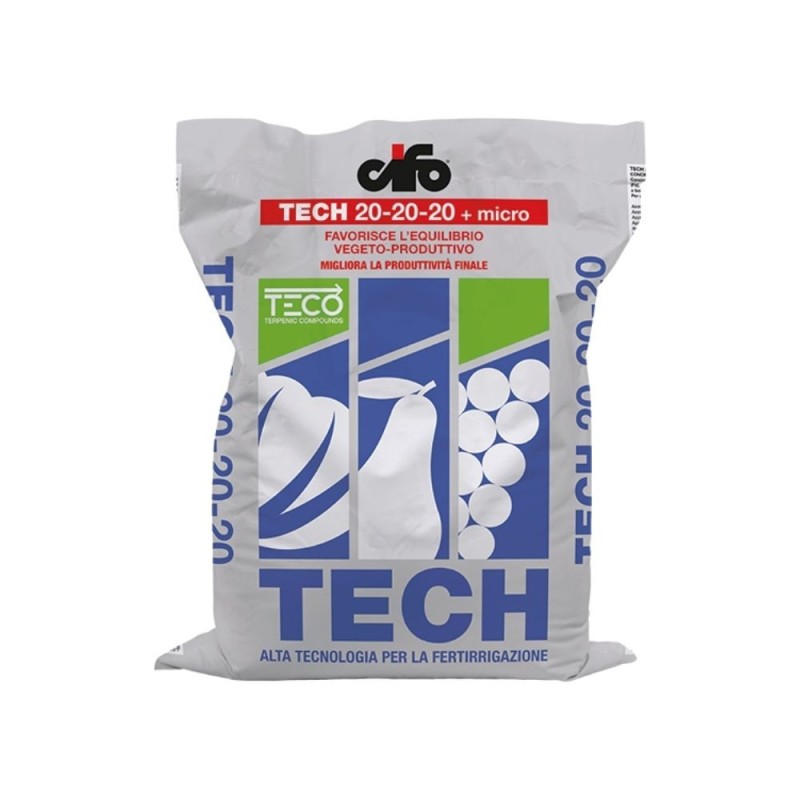 Idrofloral Tech 20.20.20 concime Cifo Kg 10