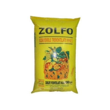 Zolfo correttivo concime 95 s Mannino 1000 kg