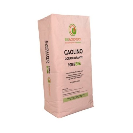 Caolino polvere di roccia consentito in biologico 25 kg