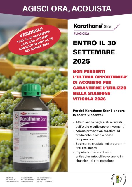 Karathane Star fungicida antioidico Corteva 1 lt