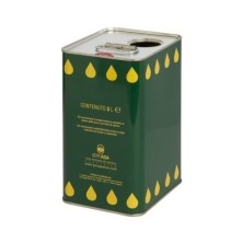 Lattina per conservazione olio da 3 litri doppio tappo