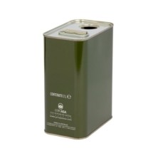 Lattina per conservazione olio da 2 litri con tappo