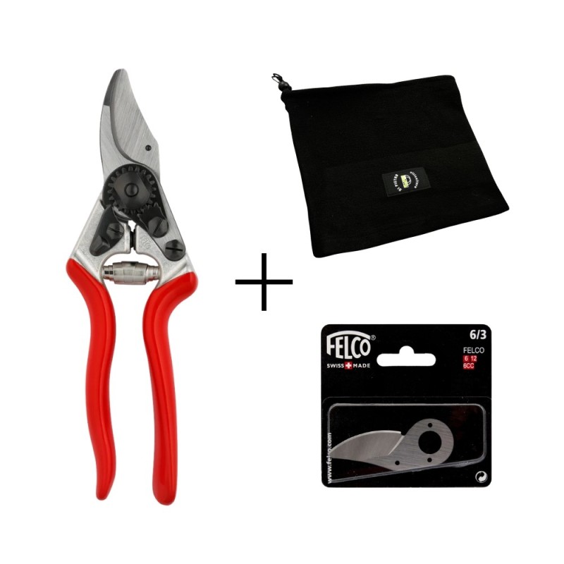 Forbice Felco 6 con lama F6/3 e scaldacollo in omaggio