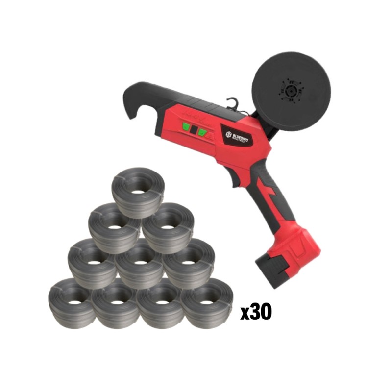 Legatrice  PT 23-200 Blue Bird con 30 bobine 200 mt